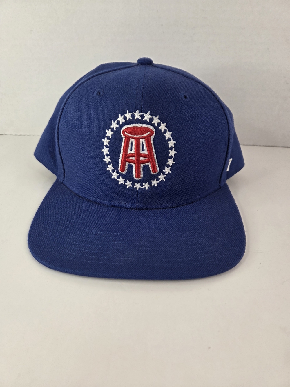 Barstool Sports Hat, New Era, Snap Back, Blue, Embroidered Logo